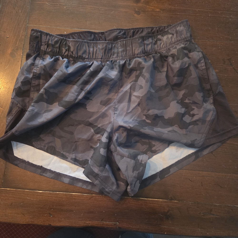Athletic Works Women's Camo Athletic Shorts